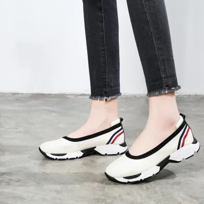  VERSATILE GENUINE LEATHER  COMFORTABLE CASUAL SHOES GB-6042